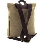 Σακίδιο Πλάτης Rolltop RCM 17400 Μπεζ Αδιάβροχο με Θήκη Laptop 14