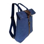 Σακίδιο Πλάτης Rolltop RCM 17400 Μπλε Αδιάβροχο με Θήκη Laptop 14