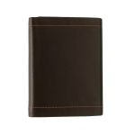 Δερμάτινο Ανδρικό Πορτοφόλι Όρθιο Guy Laroche 62904 Dark Brown | RFID Προστασία & Γνήσιο Δέρμα & με 6 Θέσεις Καρτών