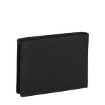 Δερμάτινο Ανδρικό Πορτοφόλι Λεπτό Chesterfield Walid C08.036200 Μαύρο με RFID Προστασία – Premium Wax Pull Up Δέρμα