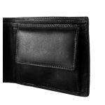 Δερμάτινο Ανδρικό Πορτοφόλι Λεπτό Chesterfield Walid C08.036200 Μαύρο με RFID Προστασία – Premium Wax Pull Up Δέρμα