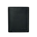Δερμάτινο Ανδρικό Πορτοφόλι Lavor 1-6089 Μικρό με RFID – Γνήσιο Δέρμα Μαύρο