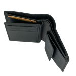 Δερμάτινο Ανδρικό Πορτοφόλι Lavor 1-6089 Μικρό με RFID – Γνήσιο Δέρμα Μαύρο