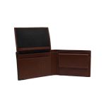 Δερμάτινο Ανδρικό Πορτοφόλι Guy Laroche 38106 Καφέ| RFID Προστασία, 5 Θέσεις Εγγράφων & 7 Θέσεις Καρτών