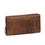 Γυναικείο Δερμάτινο Πορτοφόλι Φάκελος Chesterfield C08.043331 Κονιάκ Havana με RFID Προστασία – Vintage Design