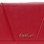 Δερμάτινο Γυναικείο Πορτοφόλι Lavor 1-6155 με RFID Προστασία – Κόκκινο