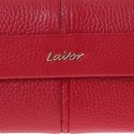 Δερμάτινο Γυναικείο Πορτοφόλι Lavor 1-6157 με RFID Προστασία – Κόκκινο