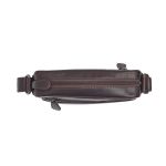 Δερμάτινο Ανδρικό Τσαντάκι Ώμου Chesterfield C48.138601 Laveno Καφέ – Premium Wax Pull up Δέρμα