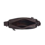 Δερμάτινο Ανδρικό Τσαντάκι Ώμου Chesterfield C48.138601 Laveno Καφέ – Premium Wax Pull up Δέρμα