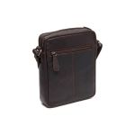 Δερμάτινο Ανδρικό Τσαντάκι Ώμου Chesterfield C48.138601 Laveno Καφέ – Premium Wax Pull up Δέρμα
