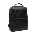 Δερμάτινο Επαγγελματικό Σακίδιο Πλάτης Chesterfield Philippe C58.700300 Μαύρο – Premium Wax Pull Up Δέρμα – Unisex & Elegant