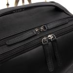 Δερμάτινο Επαγγελματικό Σακίδιο Πλάτης Chesterfield Soraja C58.700000 Μαύρο – με 3 Διαμερίσματα & Wax Pull-Up Δέρμα