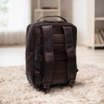 Δερμάτινο Επαγγελματικό Σακίδιο Πλάτης Chesterfield Soraja C58.700001 Καφέ – με 3 Διαμερίσματα & Wax Pull-Up Δέρμα
