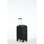 Βαλίτσα Καμπίνας 55x37x20 Verage Tenby GM24061W Μαύρο 38L| Άθραυστη – Ιδανική για Ryanair & Aegean