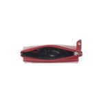 Δερμάτινη Κλειδοθήκη / Πορτοφόλι Chesterfield C08.061604 Κόκκινο | Wax Pull-up Δέρμα & Διπλούς Κρίκους