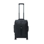 Premium Βαλίτσα Καμπίνας 55x35x23 Paulter 8351-20 Μαύρο 39L | 100% Αδιάβροχη με Θήκη Laptop & 4 Ρόδες