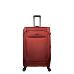 Μεγάλη Βαλίτσα RCM 214-28 Rust Red 77cm 115L |Premium Θωρακισμένο Ύφασμα με 4 Διπλές Ρόδες | για 23+ Κιλά