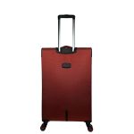 Μεγάλη Βαλίτσα RCM 214-28 Rust Red 77cm 115L |Premium Θωρακισμένο Ύφασμα με 4 Διπλές Ρόδες | για 23+ Κιλά