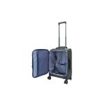 Premium Βαλίτσα Καμπίνας 55x35x23 Paulter 8351-20 Χακί 39L | 100% Αδιάβροχη με Θήκη Laptop & 4 Ρόδες