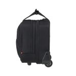 Επαγγελματική Τροχήλατη Τσάντα Pilot American Tourister At Work 160126-1041 Μαύρο 33L | Ανθεκτικό Premium Business Τρόλεϊ