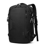 Σακίδιο Πλάτης Ταξιδίου Bange 22039 Μαύρο 45L 17.3″ – Επεκτάσιμο & Αντικλεπτικό