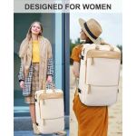 Σακίδιο Πλάτης Καμπίνας Matein 6131 Μπεζ – Travel Backpack 52L, Αδιάβροχο για Όλες τις Αεροπορικές