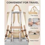 Σακίδιο Πλάτης Καμπίνας Matein 6131 Μπεζ – Travel Backpack 52L, Αδιάβροχο για Όλες τις Αεροπορικές