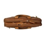 Δερμάτινη Επαγγελματική Τσάντα Chesterfield SETH C40.101031 Κονιάκ για Laptop 15.6” – Premium Business Class Design