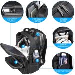 Σακίδιο Πλάτης Bange 2603 Μαύρο Weekender 35L | Laptop 15.6