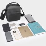 Ανδρικό Τσαντάκι Ώμου Bange 2875 Μαύρο – Minimal, Anti-Theft & 8.6