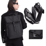 Επαγγελματικό Roll Top Σακίδιο Πλάτης Bange 2888 Μαύρο 24L | Laptop 15.6