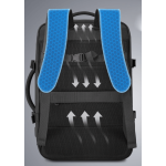 Σακίδιο Πλάτης Laptop Bange 2892 Μαύρο 29L – Καμπίνας Αεροπλάνου – Για Ταξίδια & Καθημερινή Χρήση