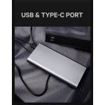 Επεκτάσιμο Σακίδιο Πλάτης Bange 2956 Μαύρο | Laptop 15.6