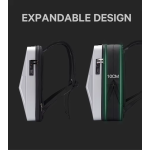 Επεκτάσιμο Σακίδιο Πλάτης Bange 2956 Μαύρο | Laptop 15.6