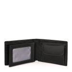 Δερμάτινο Ανδρικό Πορτοφόλι ARMONTO 8301 Μαύρο με RFID Προστασία, Κομψό & Ασφαλές