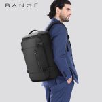 Σακίδιο Καμπίνας Ταξιδιού Bange 3029 Μαύρο | Θήκη Παπουτσιών με Ιταλικό Design | Business & Leisure