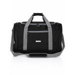 Σάκ Βουαγιάζ με Ρόδες Μικρό RCM 3081-20 Μαύρο 53cm – Αδιάβροχο, για Γυμναστήριο ή Weekend, 49L