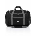 Σάκ Βουαγιάζ με Ρόδες Μικρό RCM 3081-20 Μαύρο 53cm – Αδιάβροχο, για Γυμναστήριο ή Weekend, 49L