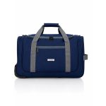 Σάκ Βουαγιάζ με Ρόδες Μικρό RCM 3081-20 Μπλε 53cm – Αδιάβροχο, για Γυμναστήριο ή Weekend, 49L