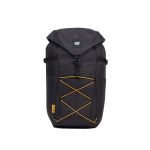 Σακίδιο Πλάτης Caterpillar 84752-01 City Vibes 22L Μαύρο | Θήκη Laptop & Οικολογικό RPET με Κορδόνι και Αδιάβροχο Φερμουάρ