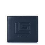 Μικρό Δερμάτινο Πορτοφόλι Guy Laroche 37509 Dark Blue | RFID Προστασία & Θέσεις Καρτών | Compact Design