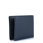 Μικρό Δερμάτινο Πορτοφόλι Guy Laroche 37509 Dark Blue | RFID Προστασία & Θέσεις Καρτών | Compact Design