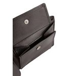 Μικρό Δερμάτινο Πορτοφόλι Guy Laroche 37509 Dark Brown | RFID Προστασία & Θέσεις Καρτών | Compact Design