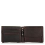 Δερμάτινο Ανδρικό Πορτοφόλι Chesterfield C08.0201A01 Καφέ με RFID Προστασία από Wax Pull Up Δέρμα – Vintage