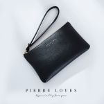 Γυναικείο Πορτοφόλι Pierre Loues 329-8S Μαύρο | Premium Οικολογικό Δέρμα (Eco Leather) | Ασφαλές Κλείσιμο με Φερμουάρ
