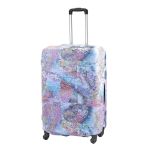 Κάλυμμα Μεγάλης Βαλίτσας RCM 36013-28 Multicolour Map – Ελαστικό Spandex για Βαλίτσες έως 79cm