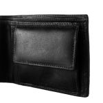 Ανδρικό Δερμάτινο Πορτοφόλι Chesterfield Harlem C08.037000 Μαύρο – Wax Pull Up, RFID & Premium Ποιότητα