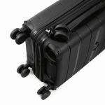 Μεγάλη Βαλίτσα 76.5x49x31/36 Cardinal 4004 Μαύρο 116L | Πολυπροπυλένιο με Αποσπώμενα Ροδάκια για 23+ Κιλά
