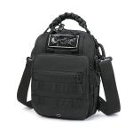 Στρατιωτικό Τσαντάκι Ώμου/Στήθους Tactical Cardinal MT4050 Μαύρο | Απόλυτη Αντοχή 1000D & Χωρητικότητα 5.7L