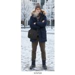 Urban Ευρύχωρο Ανδρικό Τσαντάκι Ώμου / Χιαστί NOBOL 3630-2 Μαύρο (29x21x11cm) από Πολυεστέρα